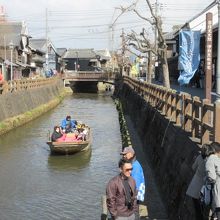 柳の季節は川巡りに最適でしょう