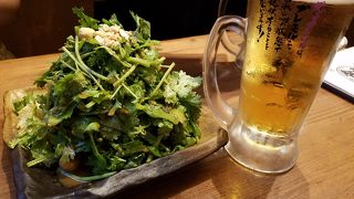 肉汁たっぷりの餃子です