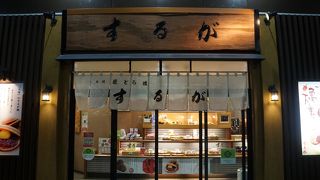 高架下にあるけっこう立派な構えの和菓子屋さん