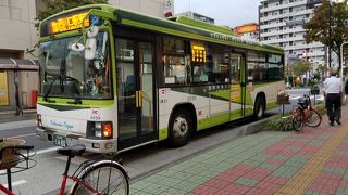 距離制のところで電子マネーが使えました