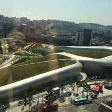 免税店から見えた風景