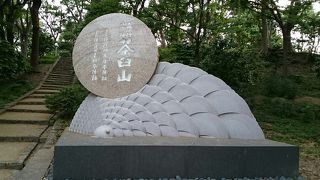 古墳説と「茶臼山の戦い」の舞台「茶臼山」