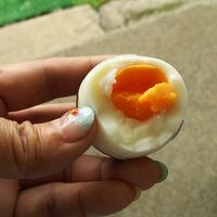 半熟タイプの黒卵