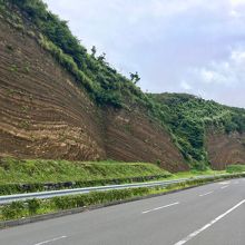 千波地層断面