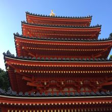 東長寺の五重塔