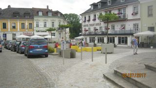 メルクの中央広場です。