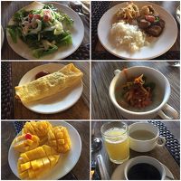 朝食ブュッフェ（マンゴーは別料金）