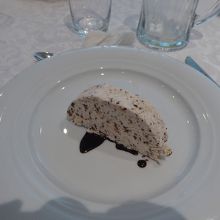デザートのアイス