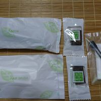 ブラシは小さめでした。