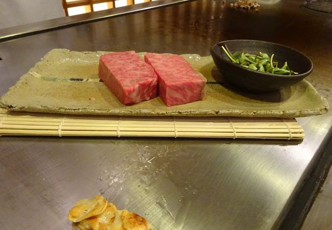 日航アリビラで石垣牛を食べちゃった