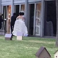 週末には花嫁さんも見られます