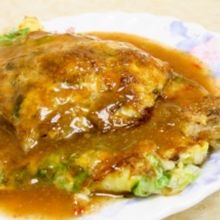 牡蠣オムレツはおいしい