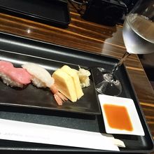 一人前の握り寿司です