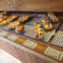 店内のパン