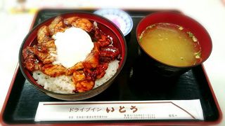 甘辛タレが美味しい