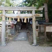 歴史のある御剱八幡宮