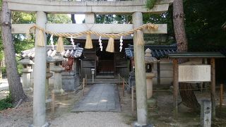 歴史のある御剱八幡宮