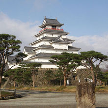 鶴ヶ城の風景
