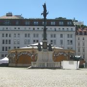 ヨーロッパの広場のイメージです。