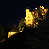 バルコニーからは、ホーエンシュバンガウ城がみえました