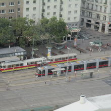 ソフィテル最上階のレストランから撮影