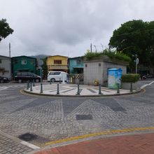 石畳の道が素敵