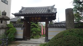 境内が美しいお寺