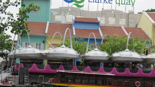 活気あふれるエリア・・・