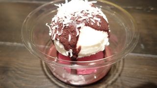 ココナッツアイスが美味しかったです