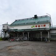 日本最北の複線駅