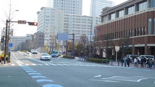 みなとみらいの通りの一つ