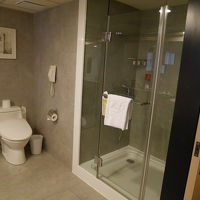 この部屋はシャワーブースのみでした