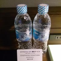 無料のお水がありました♪