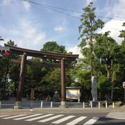 豊国神社の中