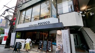 エスプレッソがおいしい　アイスクリームも良かった