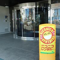 レンタカーの支店併設がライフセイバー