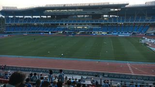サッカー観戦