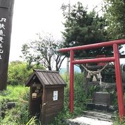 JR最高地点にある神社