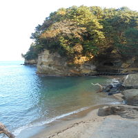 目の前は絶景！　五浦海岸