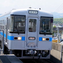 後免町より乗車