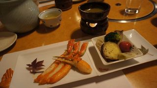 蟹のバーニャカウダ？？