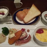 朝食の洋食。これはオススメできない！