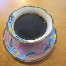 食後のコーヒー