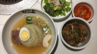 冷麺とプルコギ丼食べました！