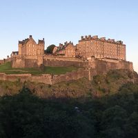 部屋から見たエディンバラ城