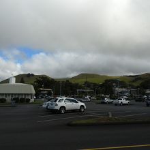 駐車場からの景色