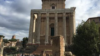 フォロロマーノ内の神殿