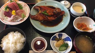 甘くて美味しい鯛の煮付け