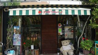 フルーツサンドが名物