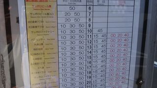 巡回バス情報。そして大きいコインロッカーがありました